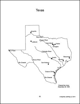 Texas with Names for Aquinas Cycle 3 North America