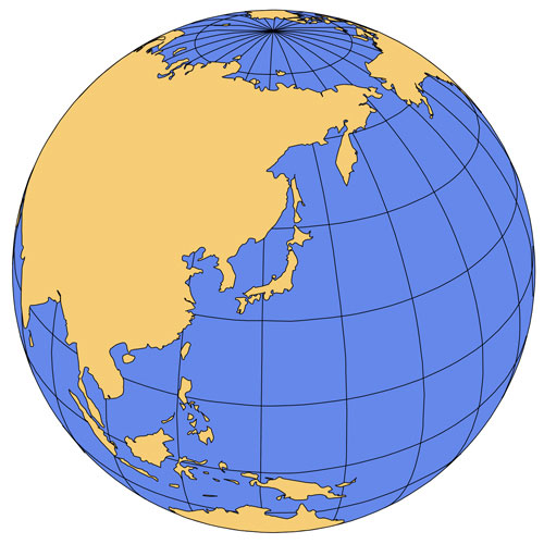 India Projection Powerpoint and Adobe Illustrator Clip Art Map, includes a JPG version