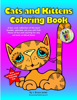 cats and kittens coloring book