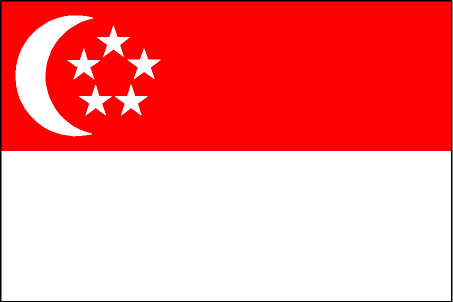 Singapore country flag, printable, jpg format