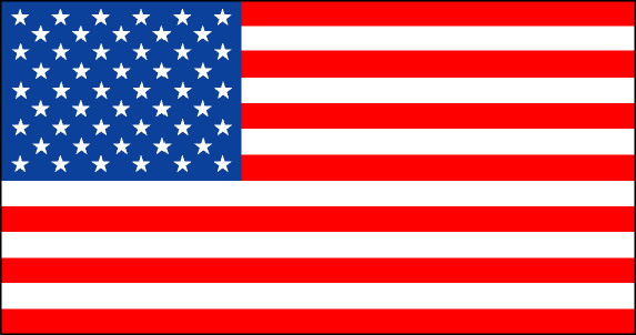 USA 50 States country flag