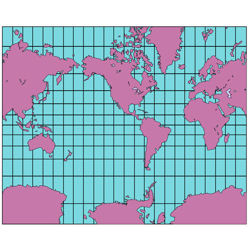 World Mercator Projection PowerPoint Map, North America Centered, Continents See details World Mercator Projection PowerPoint Map, North America Centered, Continents